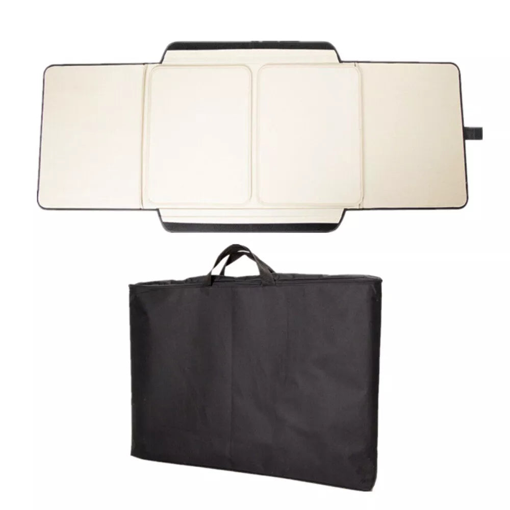 Portable Jigsaw Puzzle Board Holds 1000 Pieces Puzzle Table with 2 Sorting Trays