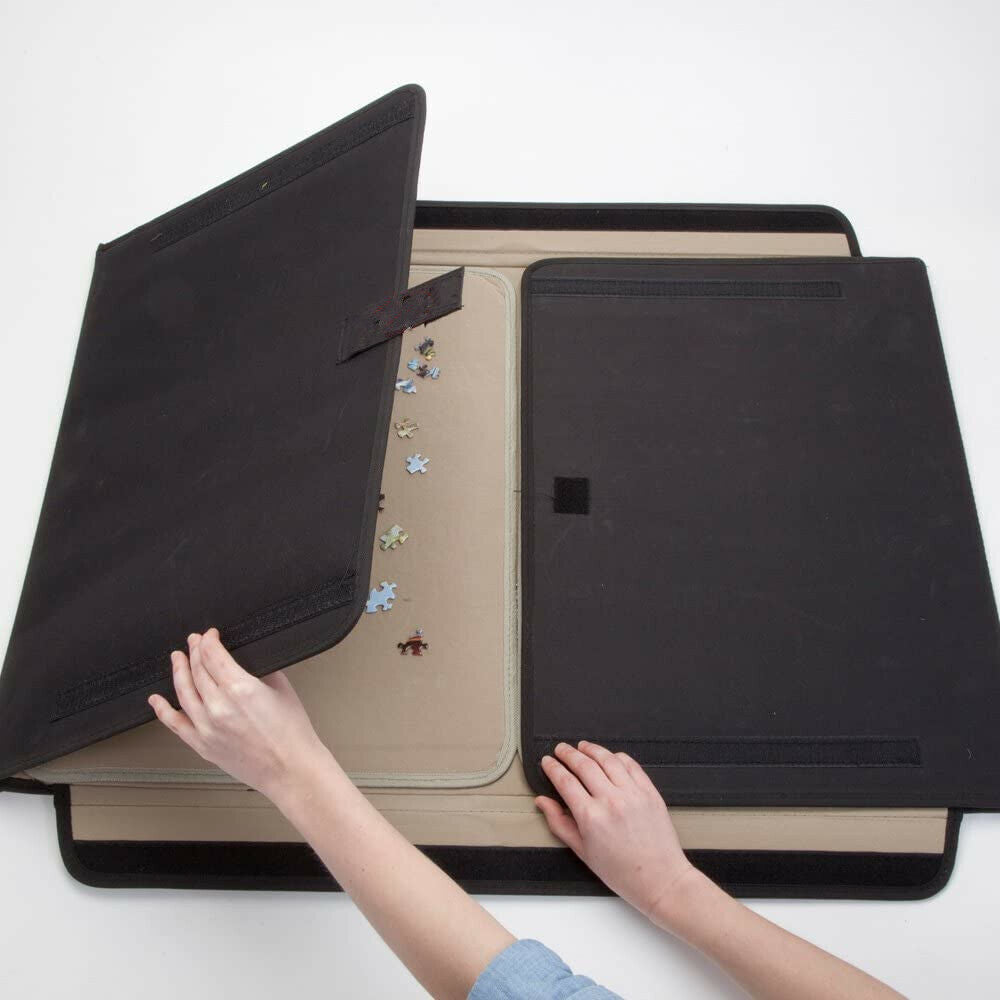 Portable Jigsaw Puzzle Board Holds 1000 Pieces Puzzle Table with 2 Sorting Trays