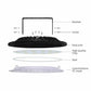 200W 300W 500W UFO LED High Bay Light Factory Industrial Warehouse Shop Lighting