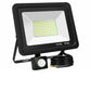 LED flood light with motion sensor