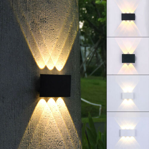 LED wall light cross-light effect