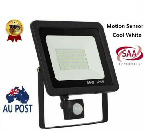 LED flood light front view