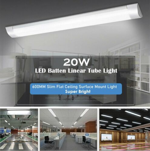 LED batten light detail