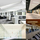 LED batten light installed