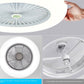 Modern Ceiling Fan with LED Light – 3 Colour Options, Smart App & Remote Control, 55cm