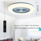 Modern Ceiling Fan with LED Light – 3 Colour Options, Smart App & Remote Control, 55cm