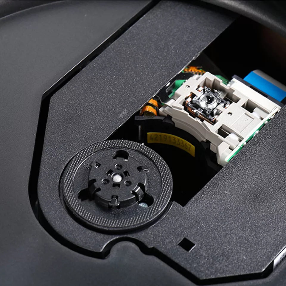Retro Suitcase CD Player – Bluetooth 5.0, Portable Design, High-Fidelity Sound – Play CDs, MP3, USB & More