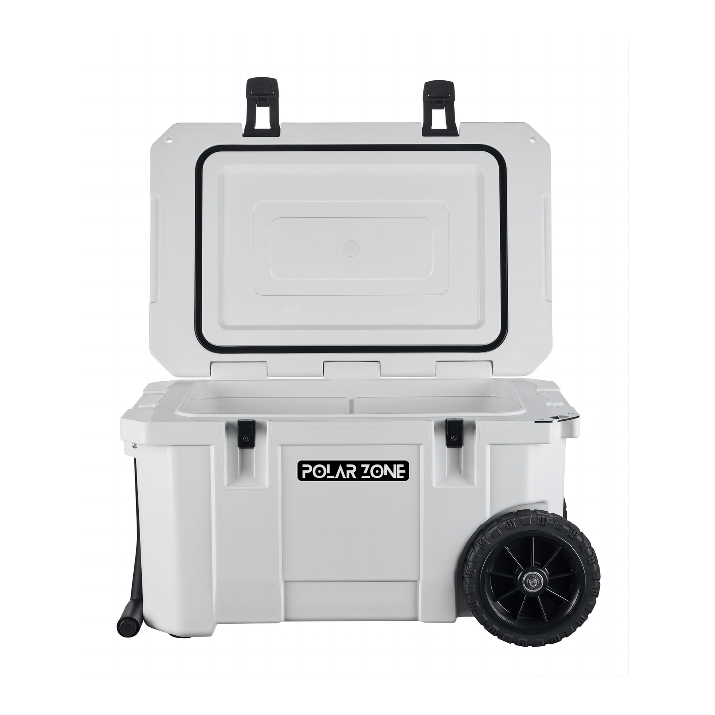 Polar Zone Hard Cooler for Camping, Fishing and Outdoor - Icebox Advent 45 (Wheeled)