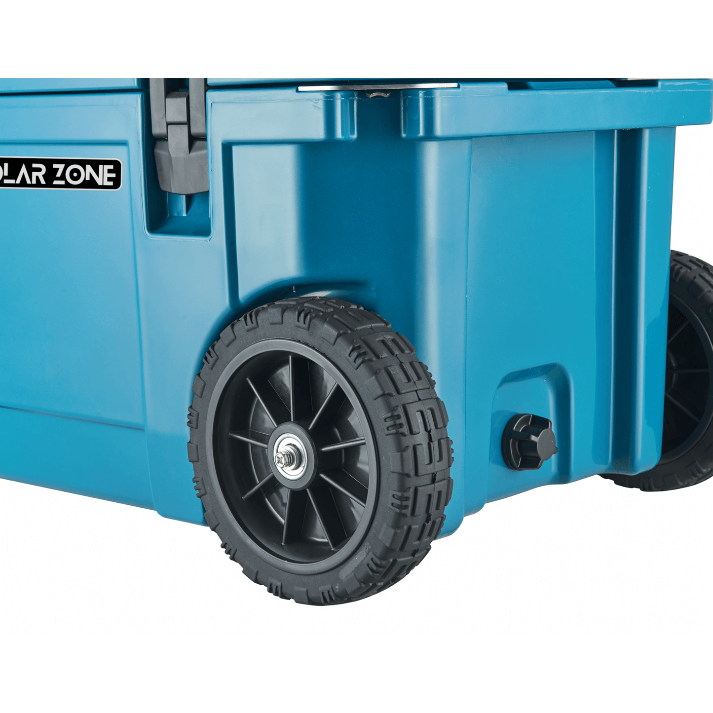 Polar Zone Hard Cooler for Camping, Fishing and Outdoor - Icebox Advent 45 (Wheeled)